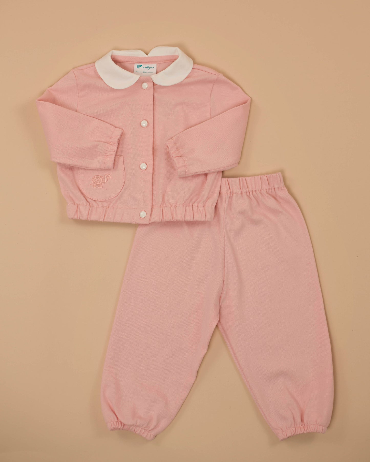 Baby Girl 2 Piece Set (Collar)